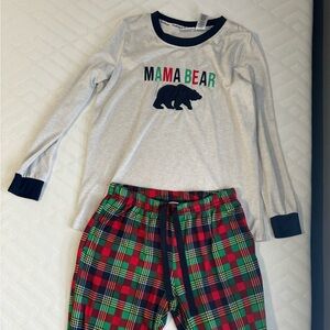 Mama Bear christmas pjs